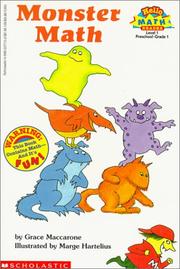 Cover of: Monster Math (Hello Reader! Math Level 1) by Grace Maccarone, Grace Maccarone, Marilyn Burns