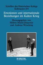 Cover of: Emotionen und Internationale Beziehungen Im Kalten Krieg