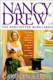 Cover of: Baby-Sitter Burglaries (Nancy Drew) by Carolyn Keene, Carolyn Keene