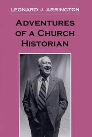 Cover of: Adventures of a church historian