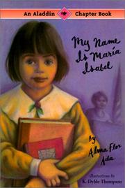 Cover of: My Name Is Maria Isabel