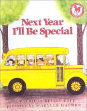 Cover of: Next Year I'll Be Special