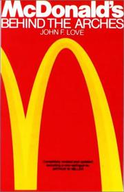 Cover of: McDonald's by 