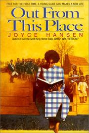 Cover of: Out from This Place (Obi and Easter Trilogy) by Joyce Hansen