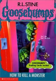 Goosebumps - How to Kill a Monster by R. L. Stine