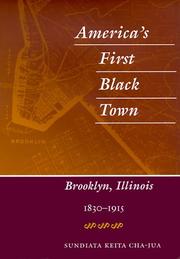 Cover of: America's first Black town by Sundiata Keita Cha-Jua