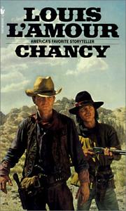 Cover of: Chancy by Louis L'Amour