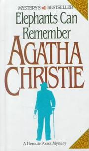 Cover of: Elephants Can Remember (Hercule Poirot Mysteries) by Agatha Christie