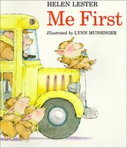 Cover of: Me First