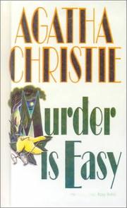 Cover of: Murder Is Easy by Agatha Christie