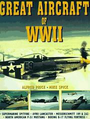 Cover of: Great Aircrafts of Wwii