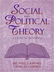 Cover of: Social and Political Theory: Classical Readings