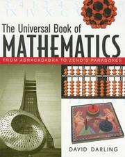 Cover of: The Universal Book of Mathematics by David J. Darling