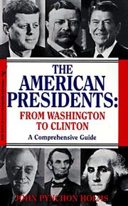 Cover of: The American presidents: from Washington to Clinton