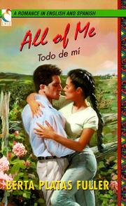 Cover of: All of me =: Todo de mí