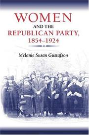 Cover of: Women and the Republican Party, 1854-1924