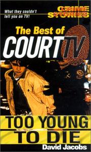 Cover of: Too young to die