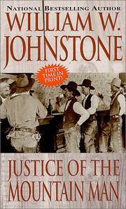 Cover of: Justice of the mountain man