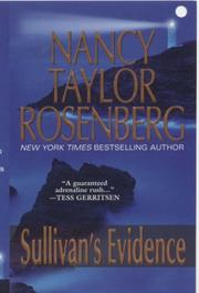 Cover of: Sullivan's Evidence (Carolyn Sullivan) by Nancy Taylor Rosenberg