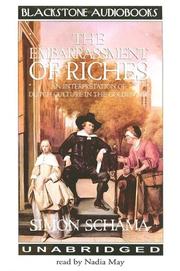 Cover of: The Embarrassment of Riches by Simon Schama