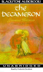 Cover of: The Decameron by 