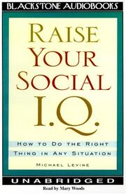 Cover of: Raise Your Social IQ: Library Edition
