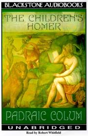 Cover of: The Children's Homer by Padraic Colum