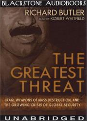 Cover of: The Greatest Threat by 