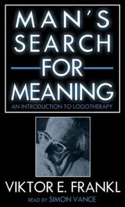 Cover of: Man's Search for Meaning by Viktor E. Frankl