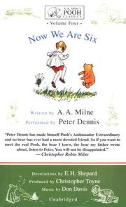 Cover of: Now We Are Six by A. A. Milne