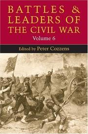 Cover of: Battles and leaders of the Civil War. by edited by Peter Cozzens.
