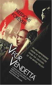 Cover of: V for Vendetta by Steve Moore