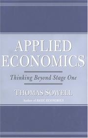 Cover of: Applied Economics by 