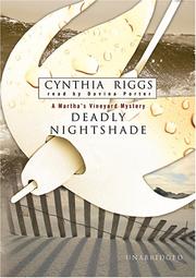 Cover of: Deadly Nightshade by Cynthia Riggs