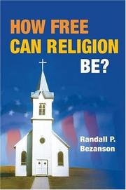 Cover of: How free can religion be?