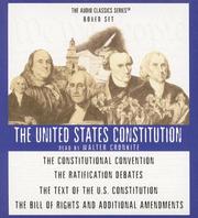 Cover of: The United States Constitution Box Set (Audio Classics)