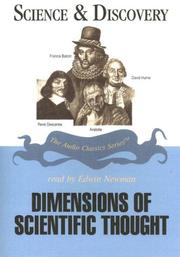 Cover of: Dimensions of Scientific Thought: Library Edition by John T. Sanders