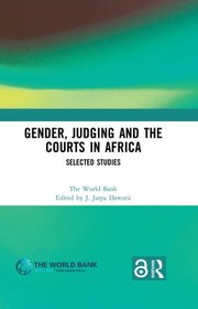 Cover of: Gender, Judging and the Courts in Africa: Selected Studies