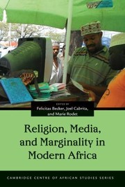 Cover of: Religion, Media, and Marginality in Modern Africa