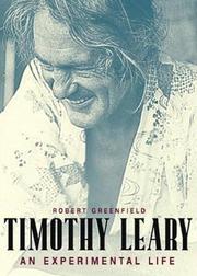 Cover of: Timothy Leary by Robert Greenfield
