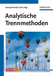 Cover of: Analytische Trennmethoden