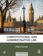 Cover of: Constitutional and Administrative Law by Hilaire Barnett, Hilaire Barnett