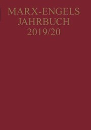 Cover of: Marx-Engels-Jahrbuch 2019/20