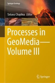 Cover of: Processes in GeoMedia--Volume III