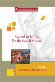 Cover of: Called to Unity: For the Sake of Mission