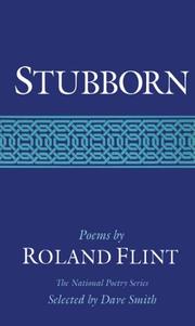 Cover of: Stubborn: poems
