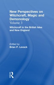 Cover of: Witchcraft in the British Isles and New England by Brian P. Levack