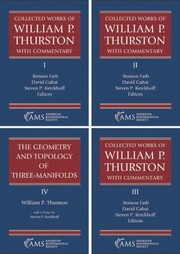 Cover of: Collected Works of William P. Thurston with Commentary