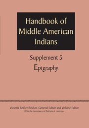 Cover of: Supplement to the Handbook of Middle American Indians Vol. 5 by Victoria Reifler Bricker