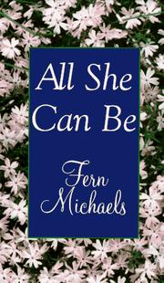 Cover of: All she can be by Fern Michaels